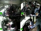 Un grand-père provoque un énorme accident de bus !