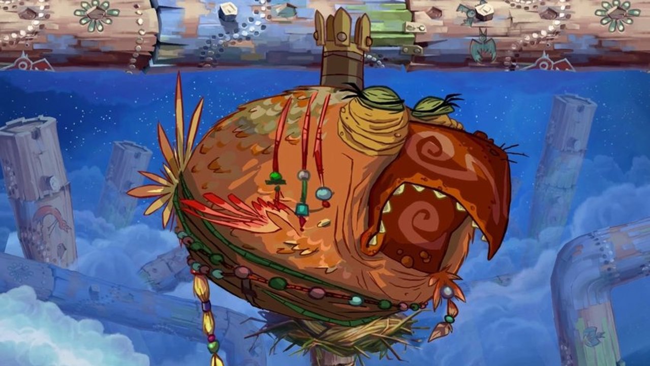 Rayman Origins - Boss n°2 (+ Niveau)