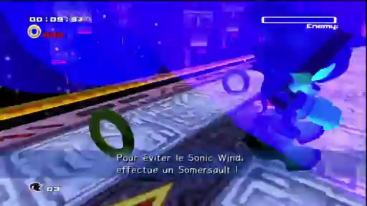 Sonic Adventure 2 Battle - Dark - Shadow : BOSS - Sonic [2] + Crédits