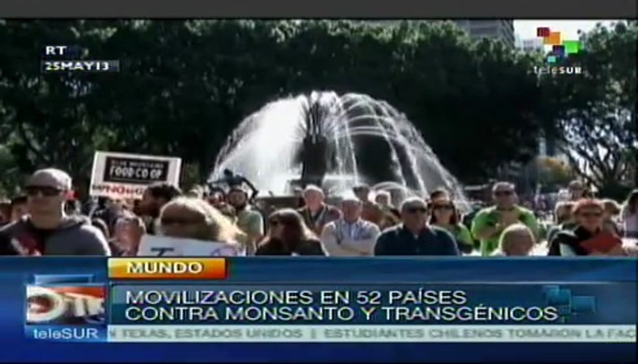 Movilizaciones en 52 países contra Monsanto y t...