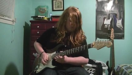 13 Year Old Kid Jams To Hendrix