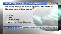 Web Question - Should army be used against maoists