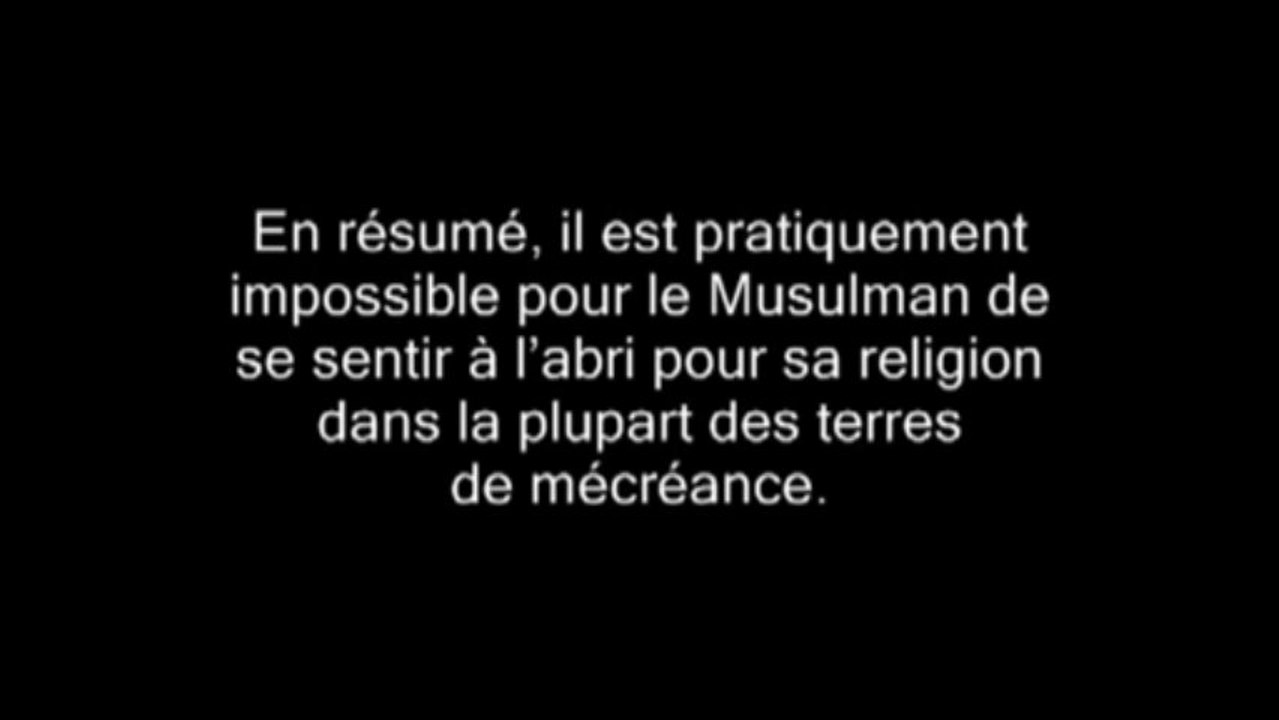 - LA HIJRA - quatrième partie Shaykh 'Abder-rahmân Al 'Adanî