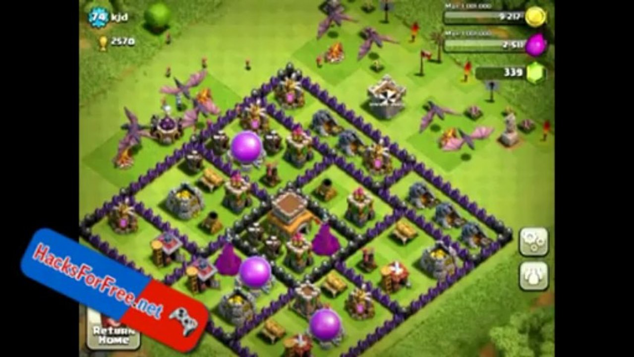Clash Of Clans Hack Tool 2013 How to hack codes, gems_ Down