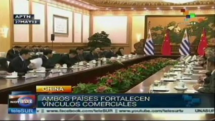 Presidente José Mujica visita China