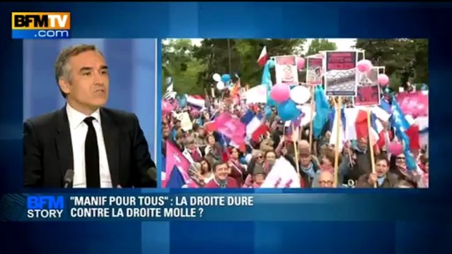 BFM STORY: Manif pour tous , la droite dure contre la droite molle? - 27/05