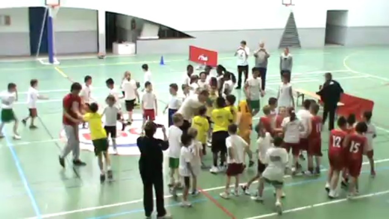 Fête mini basket 2013 - Flash mob