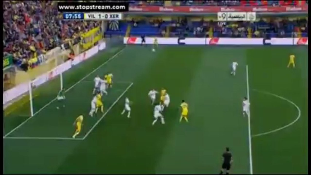 Villarreal 1-0 Xerez (Gol de Bruno) LIGA ADELANTE