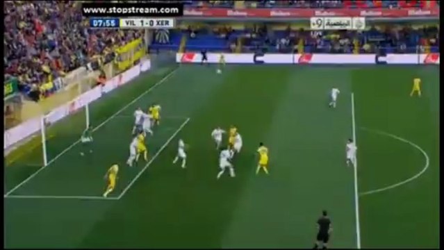 Villarreal 1-0 Xerez (Gol de Bruno) LIGA ADELANTE
