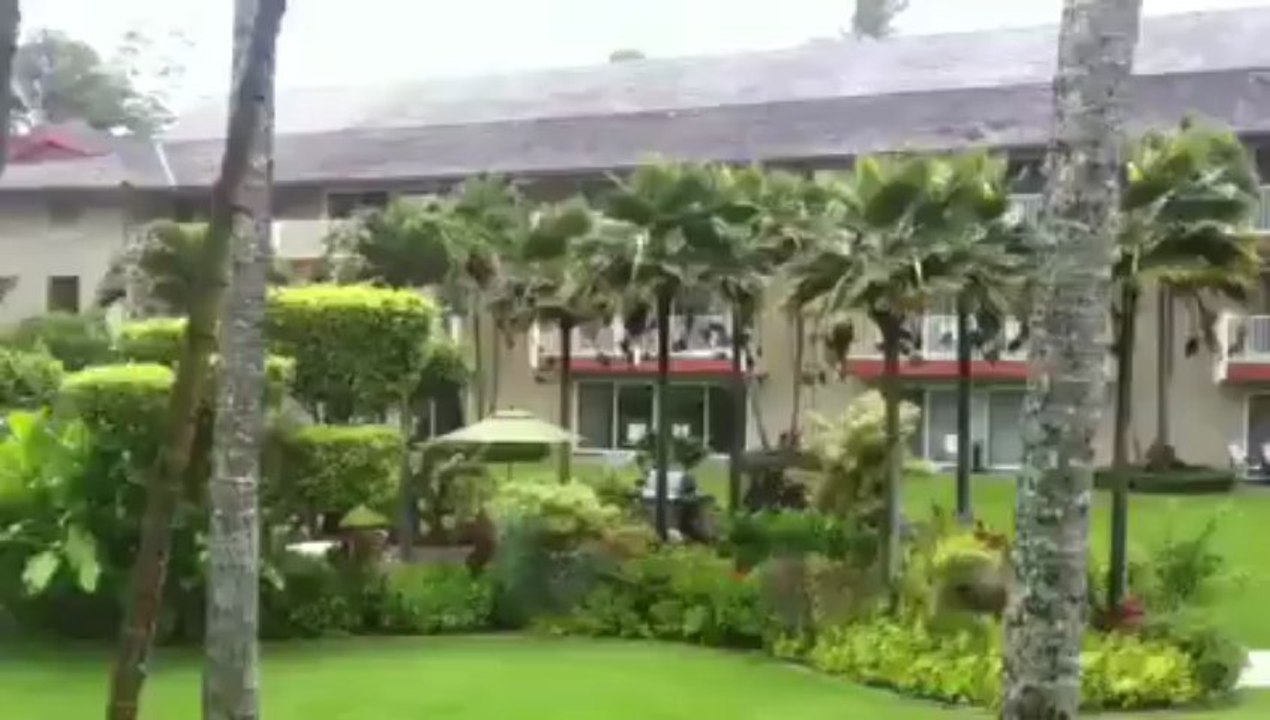 Kauai morning rain