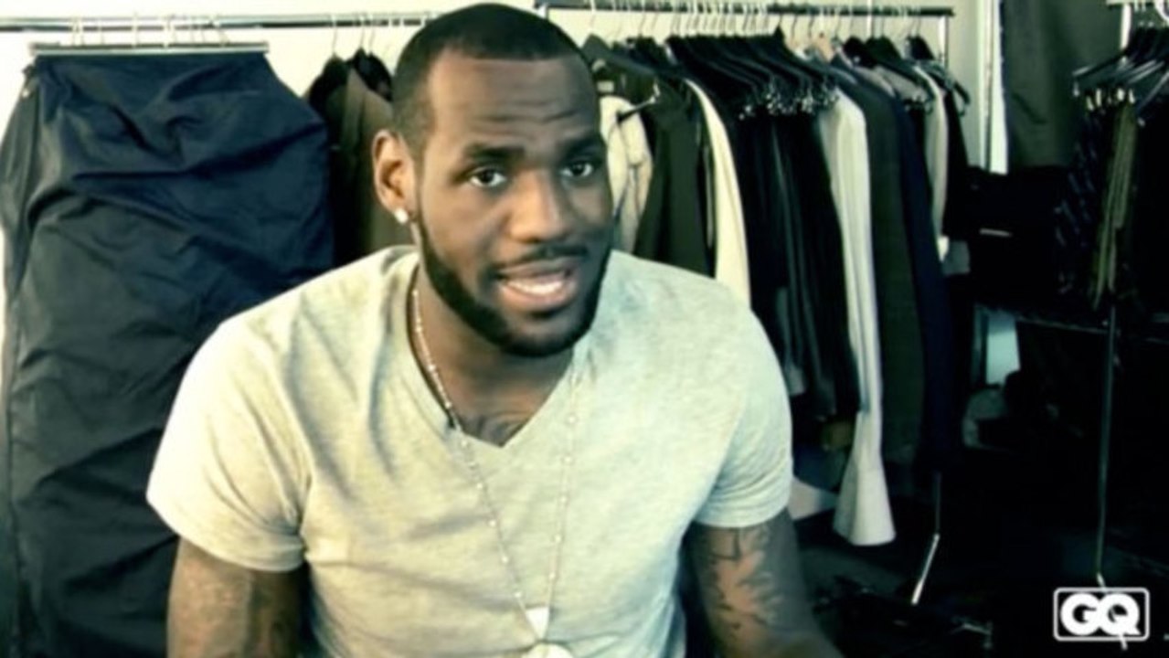 GQ Celebrities - Behind the Scenes with LeBron...