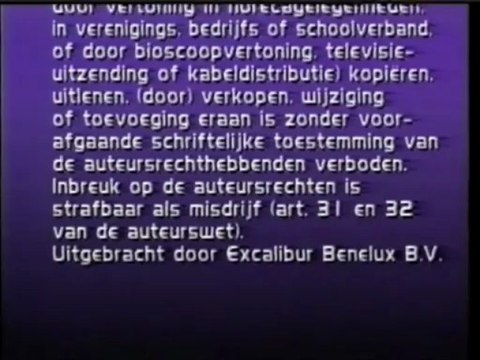 Excalibur Benelux with Warning Screen + Music