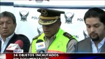 Operativo a talleres en Cuenca recuperó motocicletas y otros objetos de dudosa procedencia