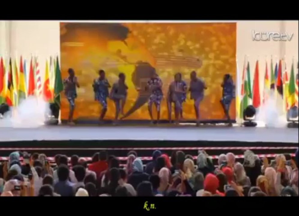 14 Mali Halk oyunları İZMİR-2 açılış 11. Türkçe Olimpiyatı