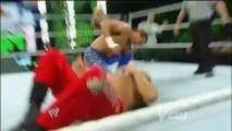 WWE SMS 4-27-13 Khali,Hornswoggle,Natalya vs. Primo,Epico,Rosa Mendes