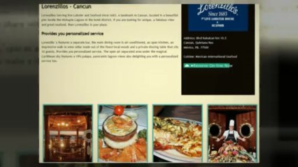 Cancun Restaurant Reservations by MexicoRestaurants.tv