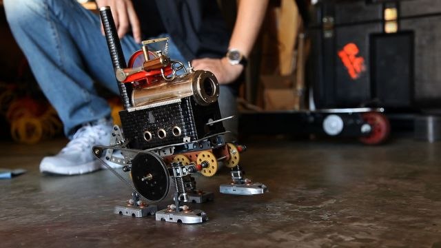 Steampunk Robots and Hacked Bugs