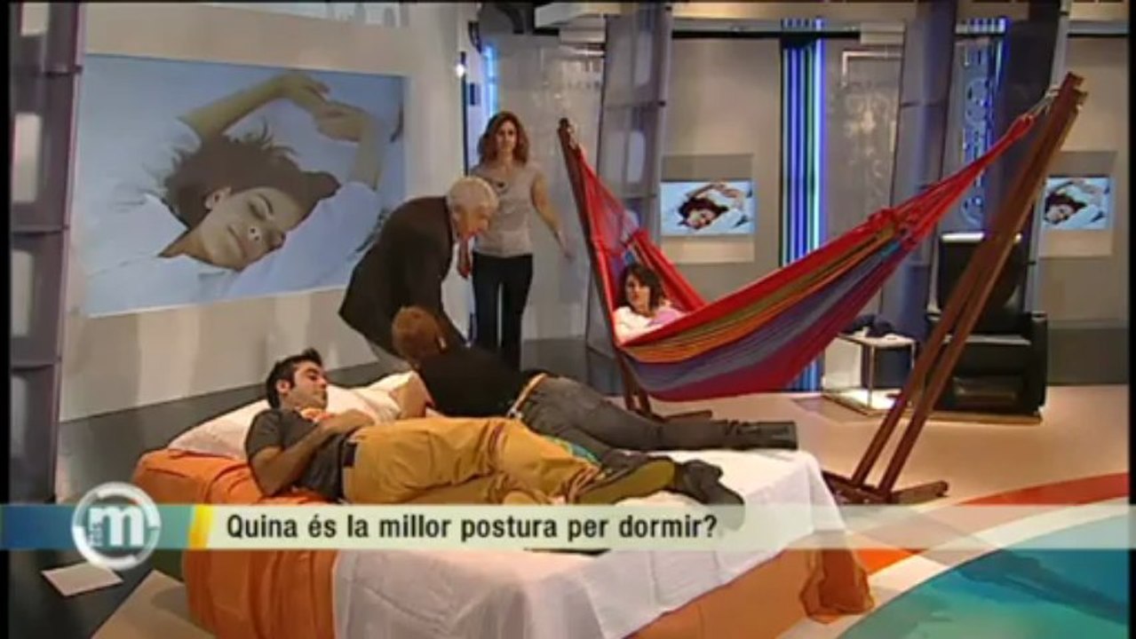 TV3 - Els matins - Quina és la millor postura per dormir?