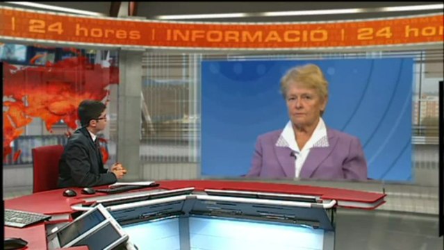 TV3 - Telenotícies - Entrevista amb Gro Harlem Brundtland