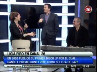 Ligia Piro deslumbró con su canto │ Luis Bremer, el Diario del Domingo