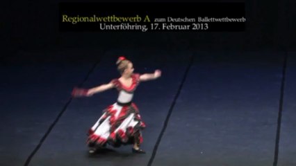 "Spanischer Tanz" - Tanzstudio Fancy Regionalwettbewerb 2013