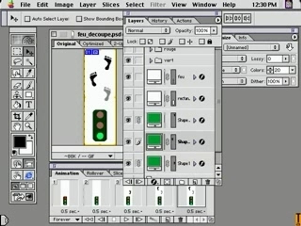 photoshop - Creation gif anime
