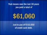 How A Glass of Water Explained Credit Card Debt- Cardready International