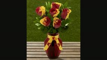Ftd University Of Minnesota Golden Gopher Rose Flowers 6 Stemsvase Included