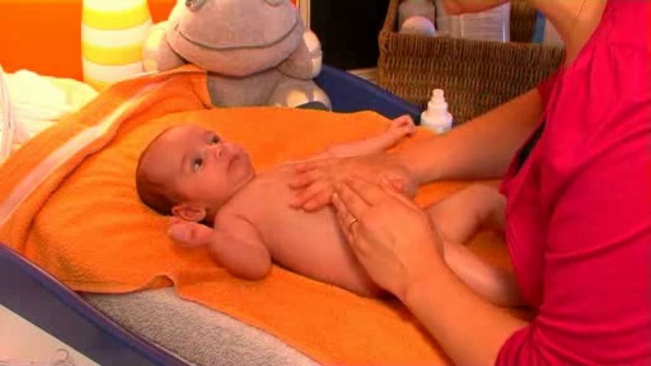 Quelques gestes pour détendre votre bébé