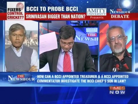 The Newshour Debate: Is the BCCI blatantly fooling crores of cricket fans? (Part 1 of 3)