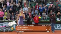 Fransa Açık : Hsieh-Sharapova