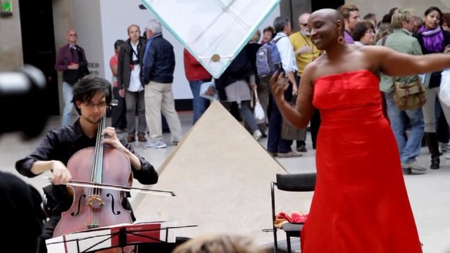 Dominique Magloire au Carrousel du Louvre