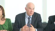 Vince Cable talks about women in business