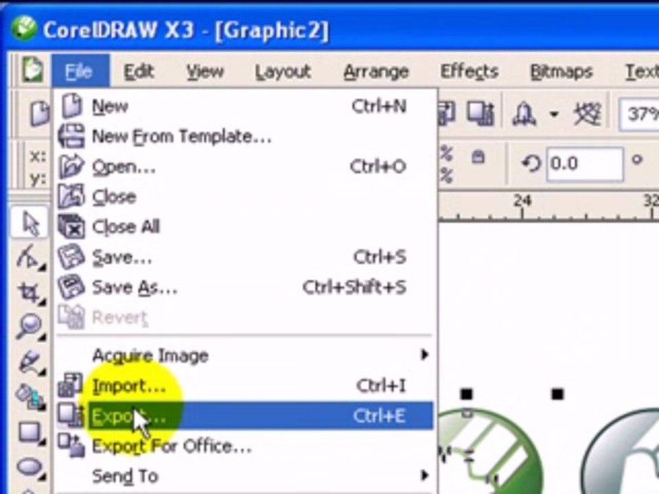 Exporting graphics for the web