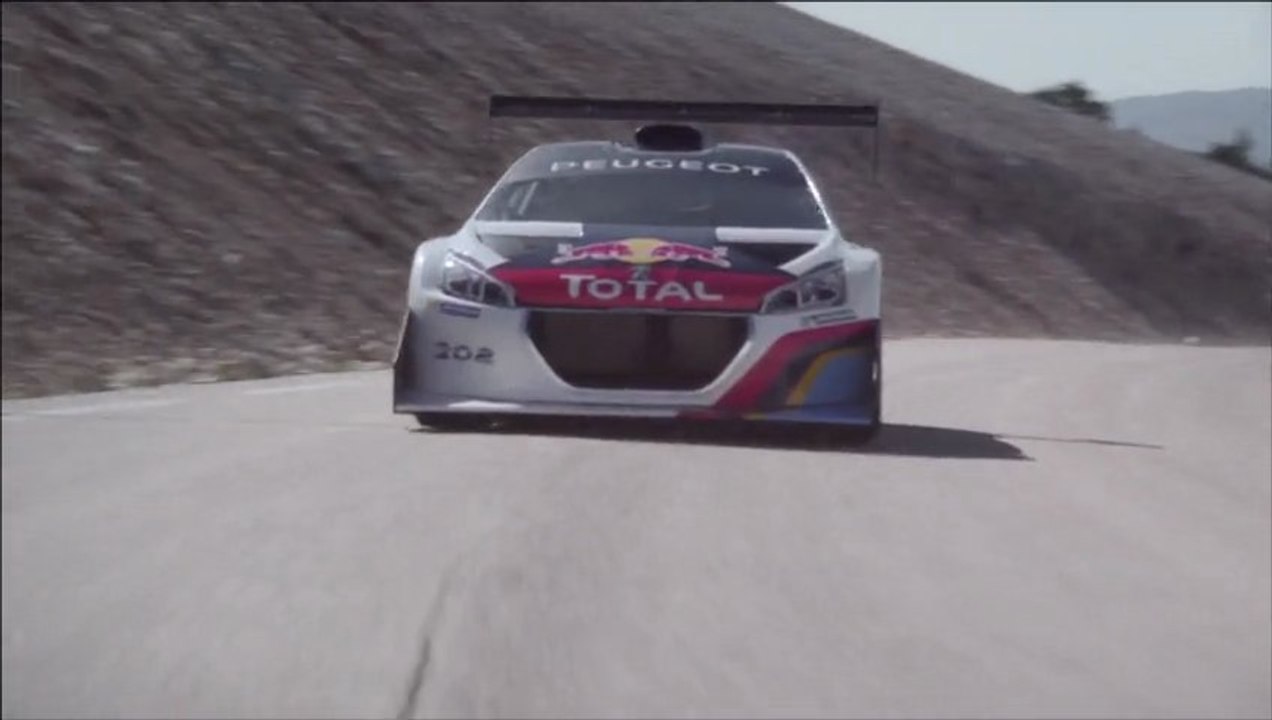 La Peugeot 208 T16 Pikes Peak en test au Mont Ventoux
