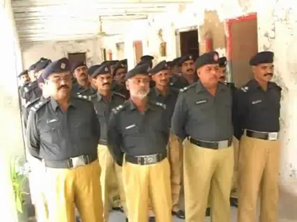 Railway Police prize distribution by SP Sukkur Malik Attique
