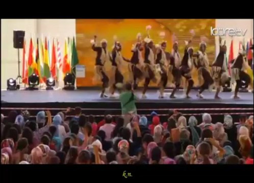 22 Mozambik halk oyunları İZMİR-2 açılış 11. Türkçe Olimpiyatı