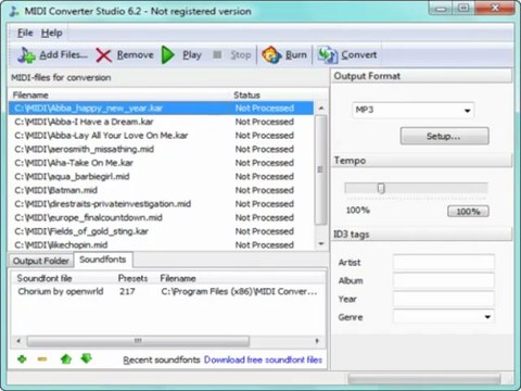 MIDI Converter Studio 6.2 Free