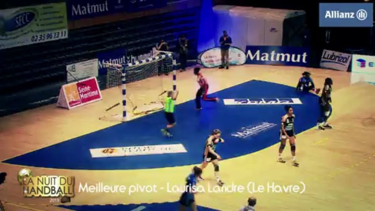 Nuit du Handball 2013 - Laurisa Landre élue meilleure pivot