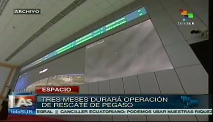 Ecuador trata de recuperar satélite Pegaso