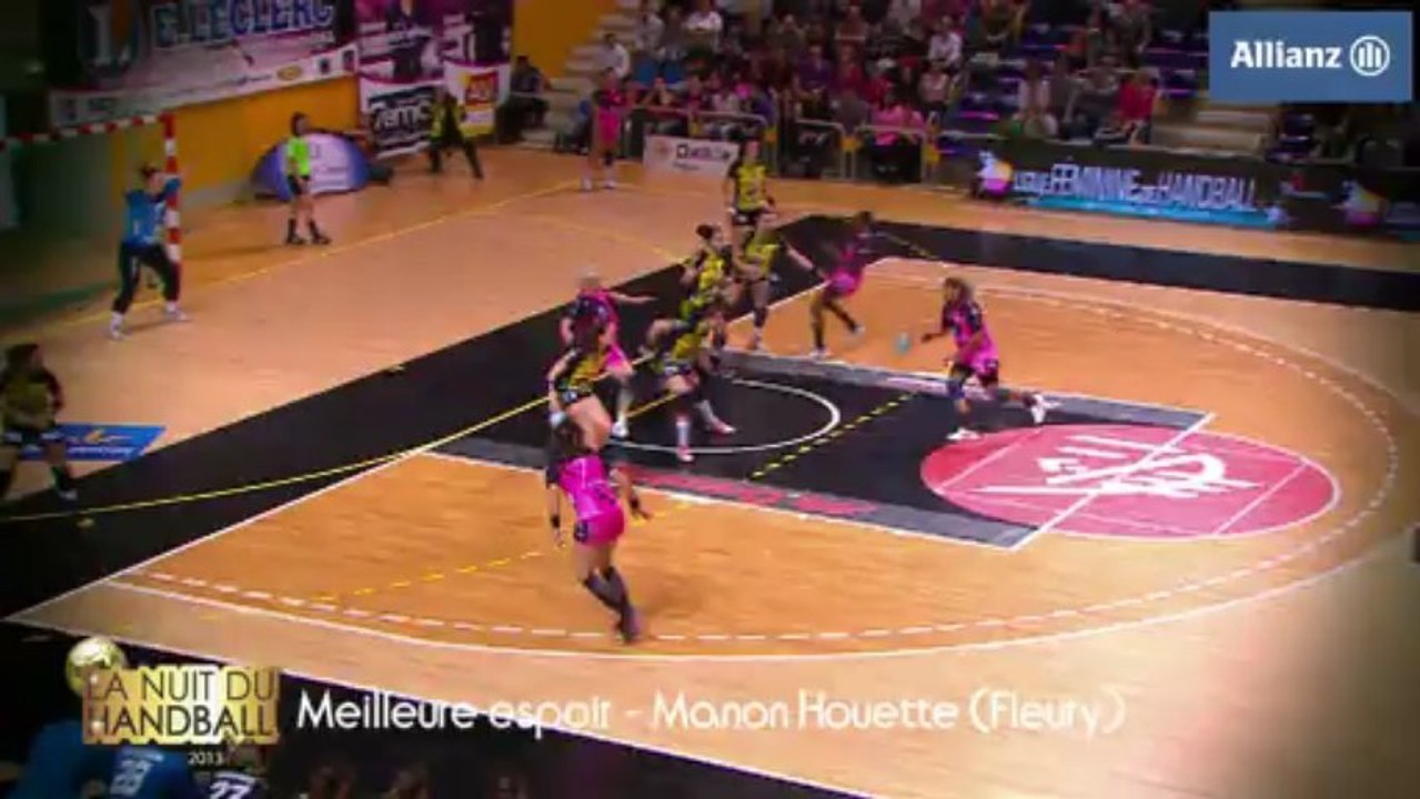 Nuit du Handball 2013 - Manon Houette élue meilleure espoir