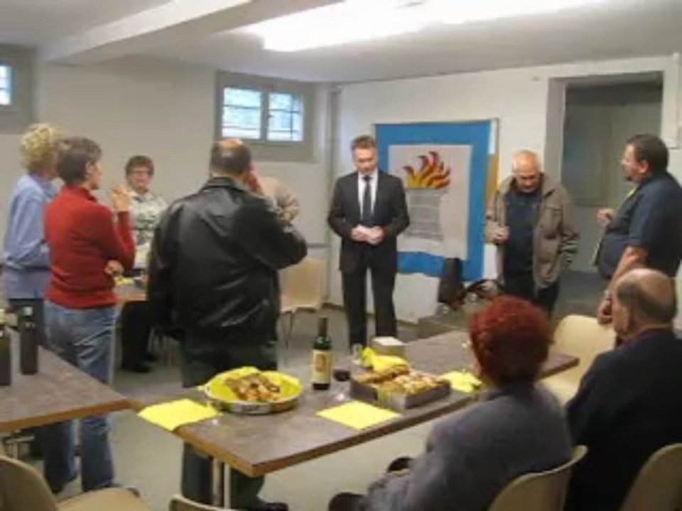 Allocution Pascal Dessauges, Préfet