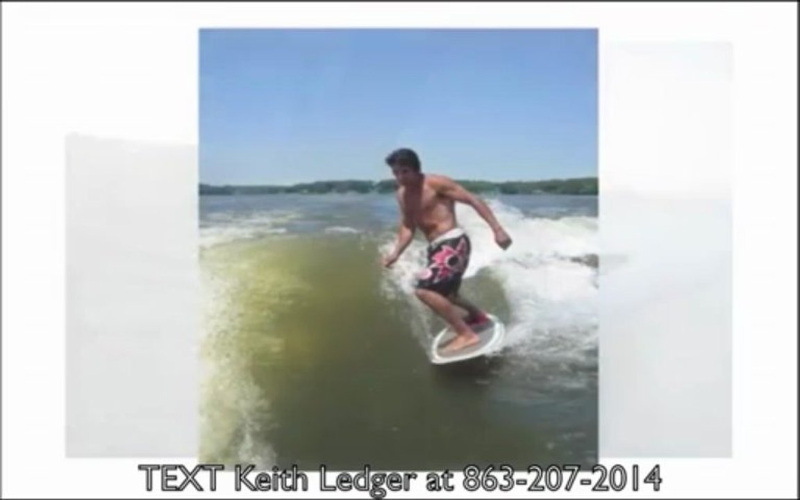 Malibu Wakesetter VLX Wakesurf Set-up By TEXT 863-207-2014
