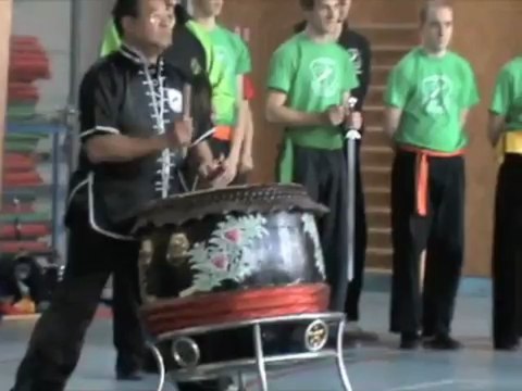 Vervins : danse du lion, kung-fu à l’épée et au bâton