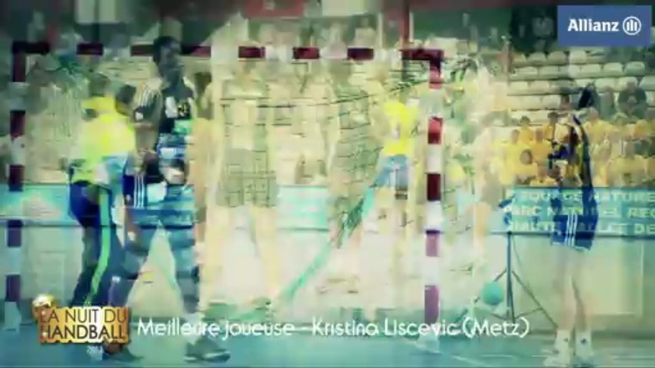 Nuit du Handball 2013 - Kristina Liscevic élue meilleure demi-centre et meilleure joueuse