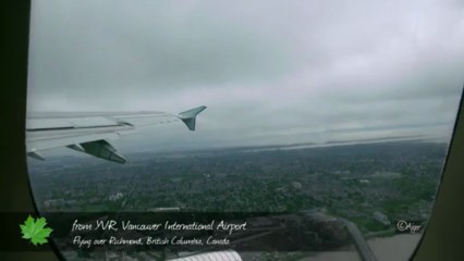 Flying from YVR, Vancouver international Airport