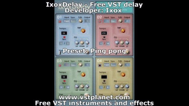 InoxDelay - Free VST delay - vstplanet.com