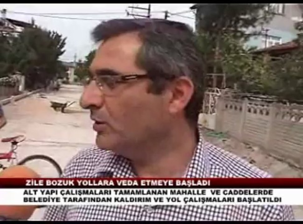 ZİLE  BOZUK YOLLARA VEDA ETMEYE BAŞLADI