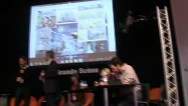 Salon du livre 2013 - Combat de dessins organisé par le magazine Zoo