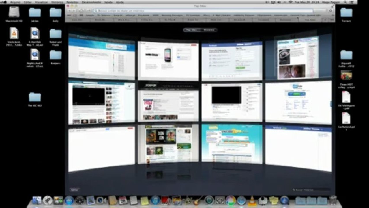 Definir cantos no Mac OS